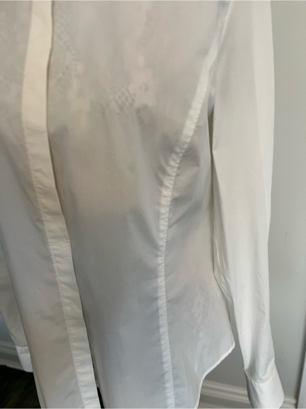 MaxMara Crisp White Button-Down Shirt - Picture 4 of 7
